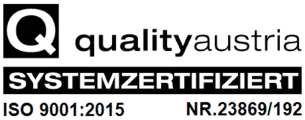 Quality Austria, Systemzertifizierung nach ISO 9001:2015