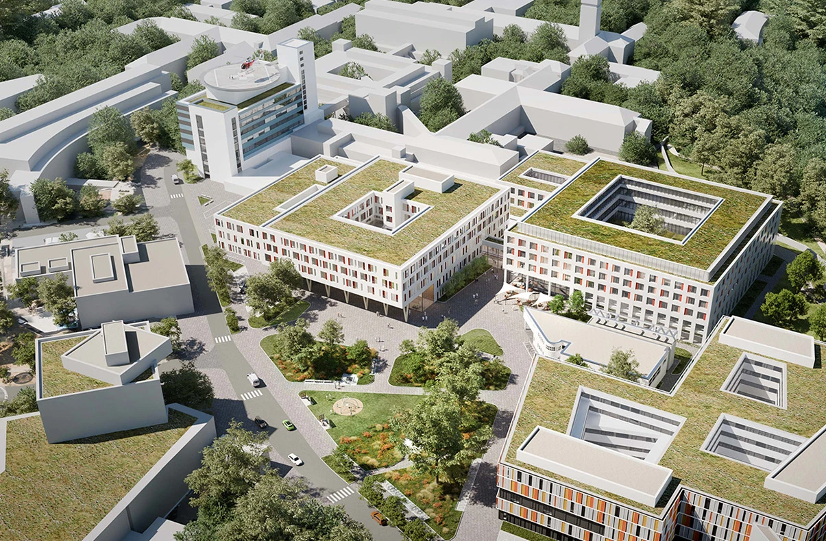 Neubau Zentralklinikum am Universitätsklinikum Bonn